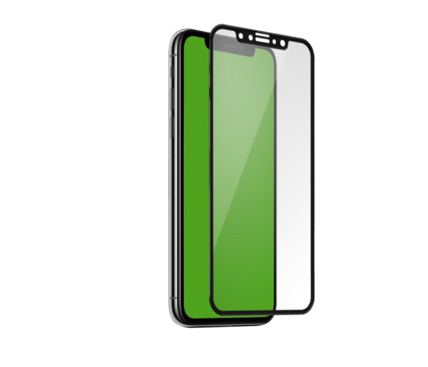 Szklo do iPhone X/XS/11 Pro 4D z aplikatorem czarne - 1385036 - zdjęcie 2